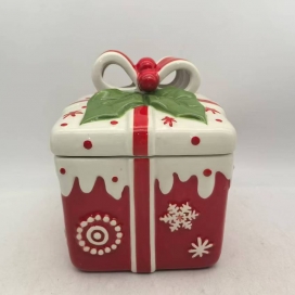 CERAMIC STORAGE JAR--GIFT